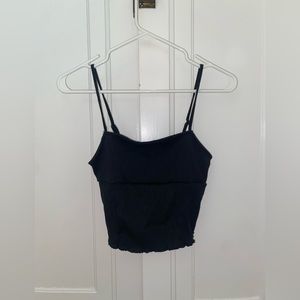 Forever 21 black ribbed tank